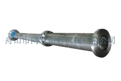 Extruder barrel screw 